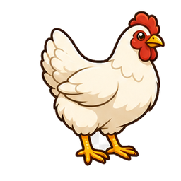 Cartoon chicken